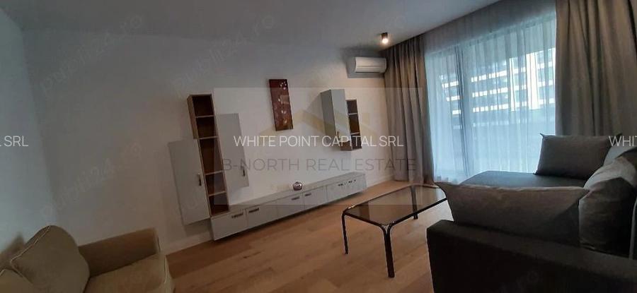 Apartament de închiriat 2 camere Nusco City Pipera | Vedere către grădina - 3
