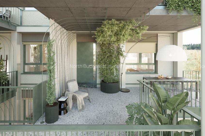 APARTAMENT 3 CAMERE - TERASA 66MP - PIPERA - COMISION 0% - 6