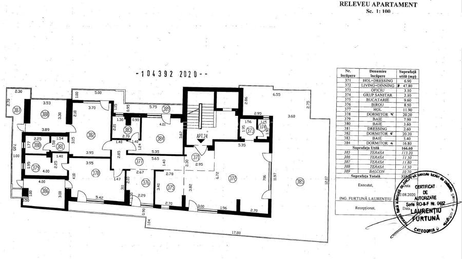 PENTHOUSE || 5 CAMERE || TERASE 158 MP  || PIATA VICTORIEI - 1