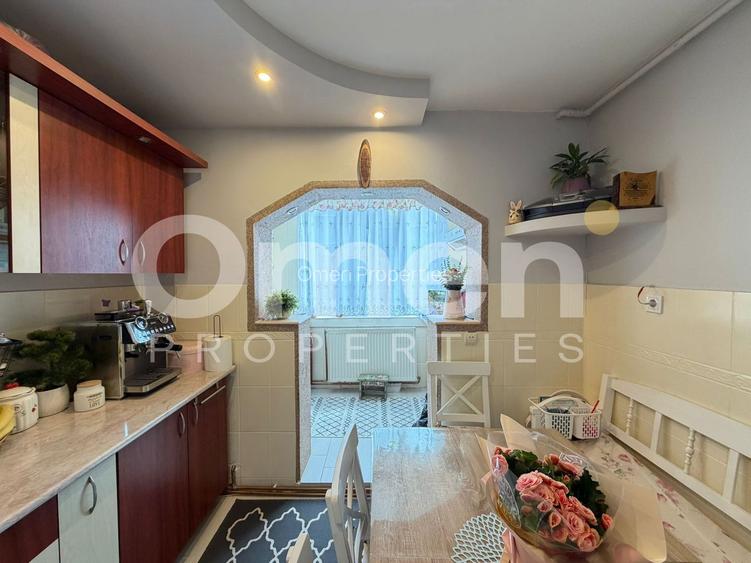Apartament cu 3 camere decomandat, etaj intermediar,  zona Lidl Hotvon - 9