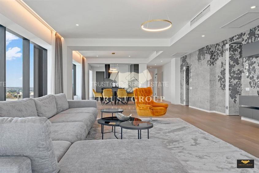 Apartament 4 camere One Floreasca | 222 mp | 4 bai | priveliste panoramica - 10