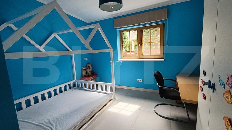 Casa individuala cu 4 camere, mobilata si utilata, incalzire in pardoseala Gilau - 9