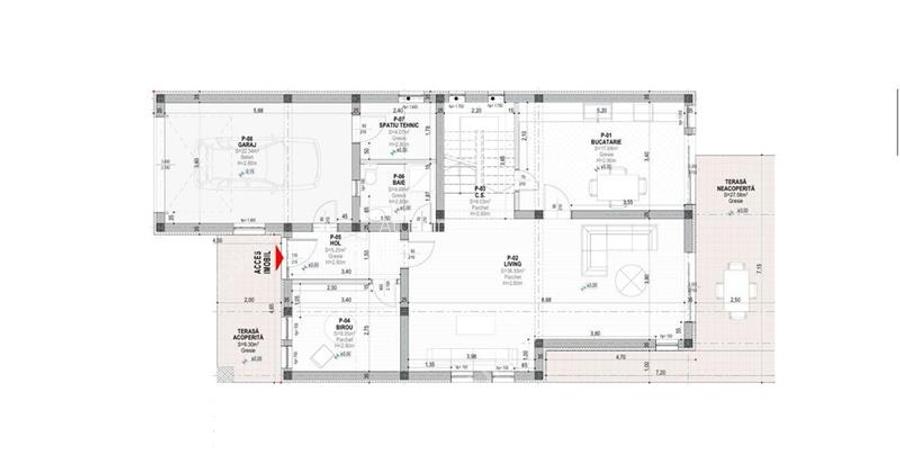 Casa individuala 5 camere 172 mp utili si garaj in Selimbar zona Lidl - 3