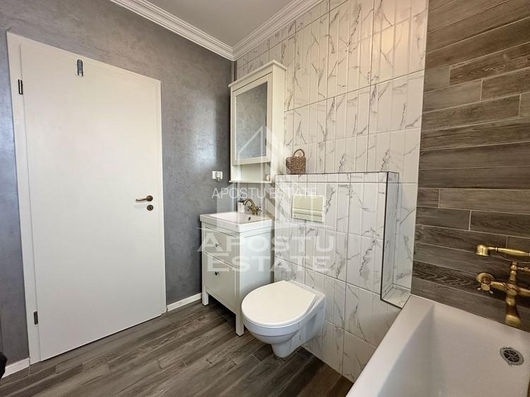 Penthouse 4 camere de vanzare, 2 bai complet mobilat si utilat - Giroc - 30