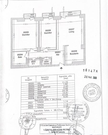 Apartament 3 camere | Complex New Town Dristor | Parcare subterana - 13