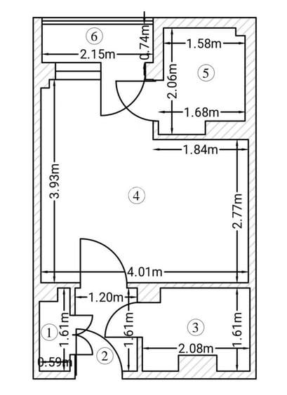 GARSONIERA DRISTOR, BLOC REABLITAT, BUCATARIE INCHISA, COMISION 0% - 5