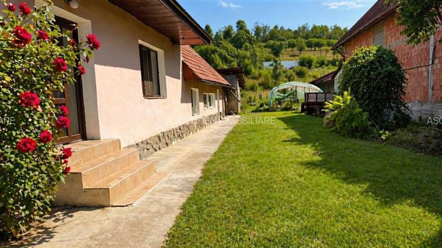 Farmecul unei case sasesti,1.500mp domeniu propriu,fantana,Persani,Brasov - 12