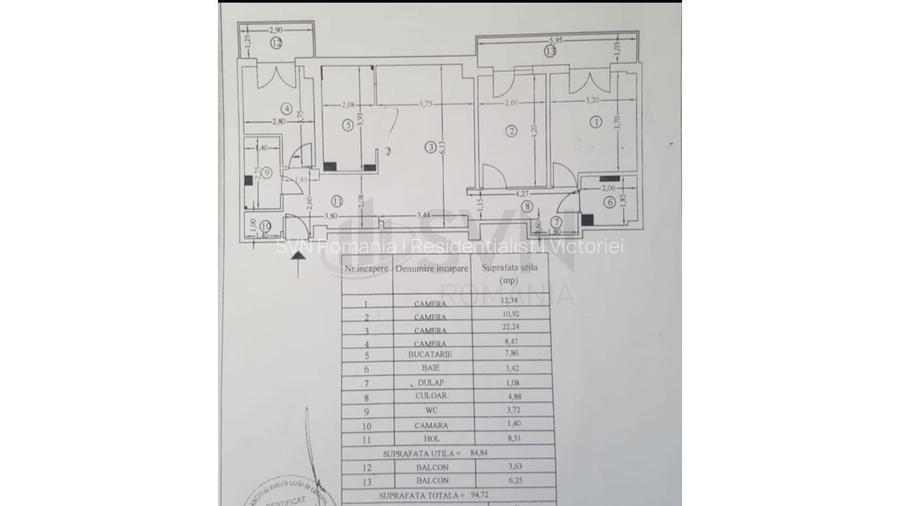 REA1026850 Apartament 4 camere I Mihai Bravu I Metrou - 10