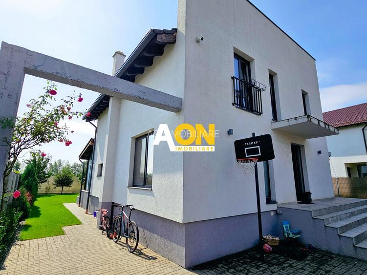 Casă modernă S+P+M, 5 camere, 423 mp teren, cartier Orizont, Micești - 2