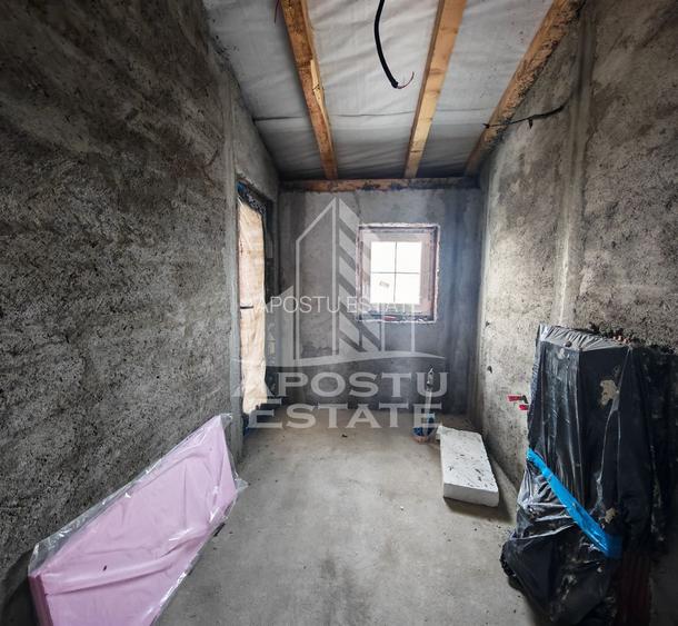 Duplex de vanzare, pe parter, 3 camere, Sag, zona Manastirii, Timis - 19