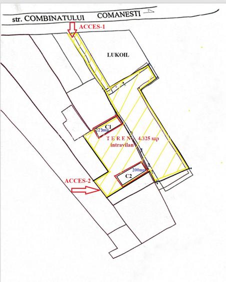 Hala 223 mp cu teren 600 mp, inchiriere/vanzare, Comanesti, jud. Bacau - 4