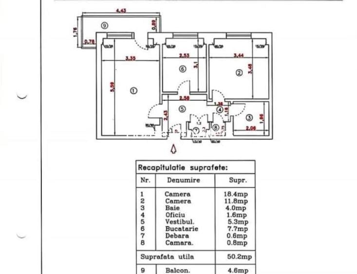 Basarabiei, amenajat, instalatii noi,  mobilat/utilat, vedere superba - 8