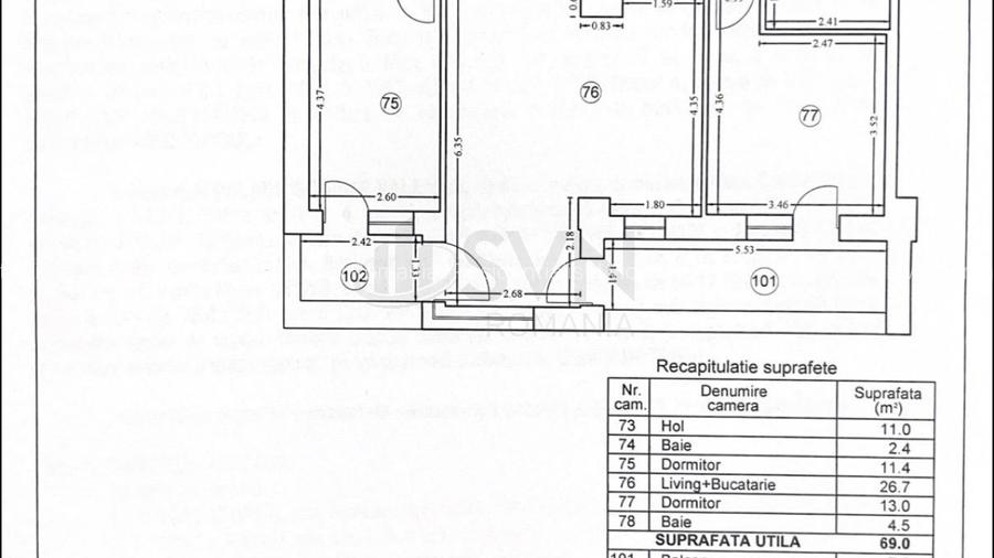 REA1027283 Apartament 3 camere II Loc de parcare II Ghica Apartments - 10