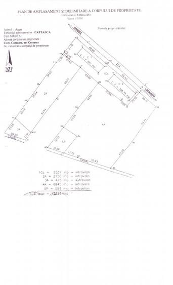 Proprietate Cateasca, teren 13.326 mp + 2 blocuri P+2E, nefinisate - 3