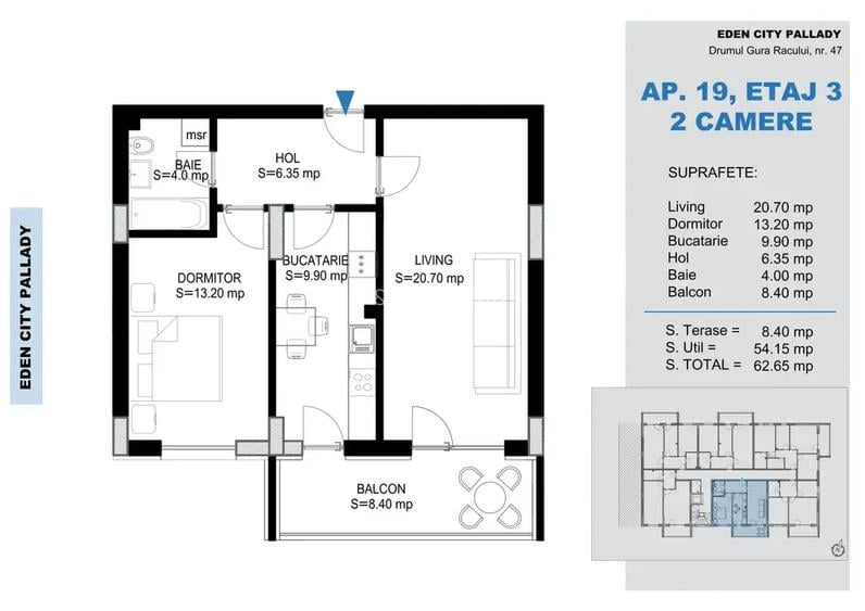 Apartament 2 camere Titan Nicolae Teclu DIRECT DEZVOLTATOR! - 4