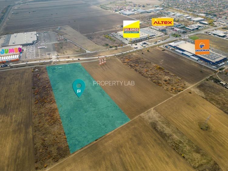 Teren de 55.340 mp, vis-a-vis de Jumbo, Arad - 2