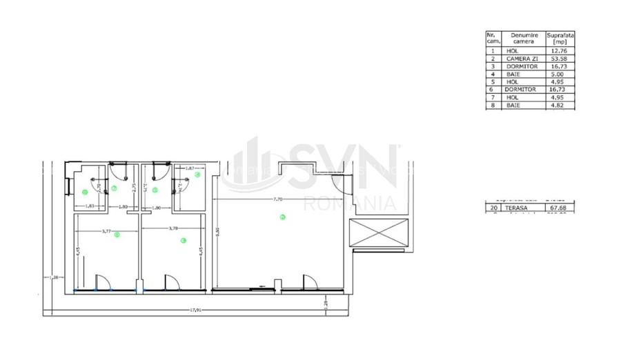 REC3001784 Spatiu de birouri I 120 MP I Complet finisat I Kiseleff I Parcare - 7