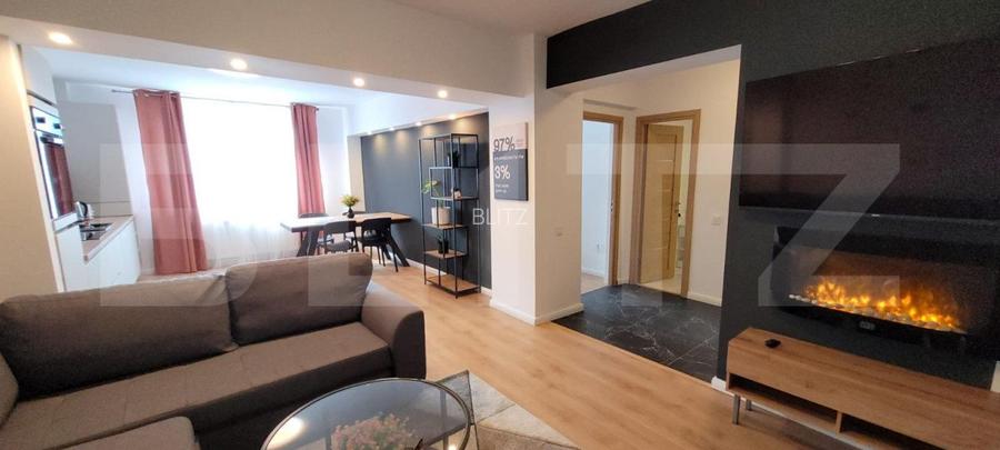 Comision 0%! Apartament 2 camere, LUX, 58 mp, gradina 30 mp, Zona Teilor - 2