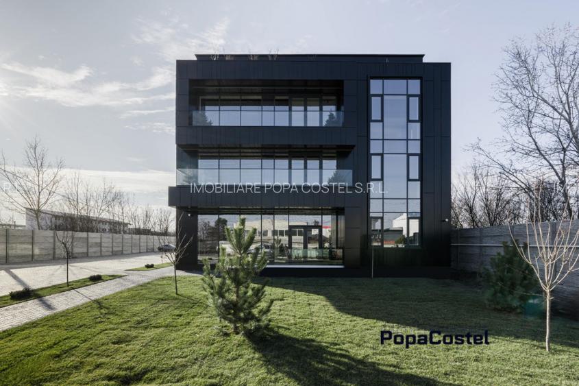 Corbeanca langa A0 imobil spatii birouri/showroom P+2E constructie noua - 17