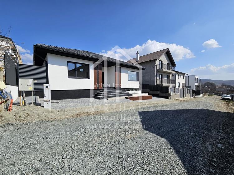 Casa individuala pe un singur nivel - 120 mp, teren 390 mp - 8