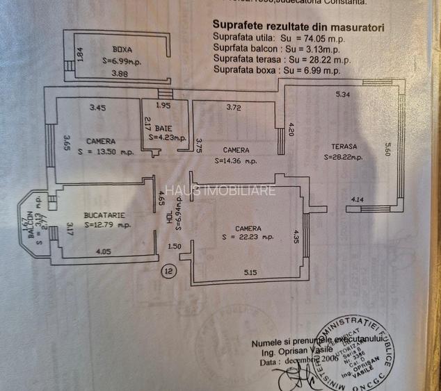 Faleza Nord apartament 3 camere decomandat - 2