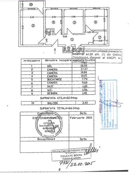 Apartament de 3 camere metrou Brancoveanu/3-Rooms near Brancoveanu subway - 10