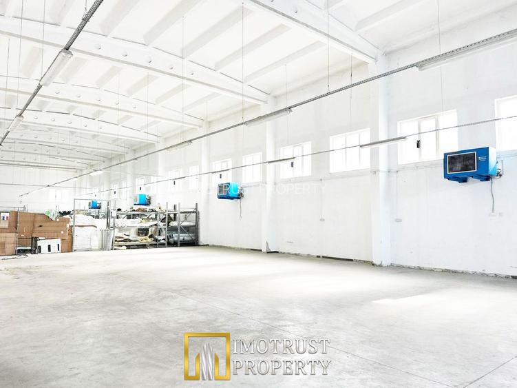 Hală industrială de închiriat 674 mp, 7 m înălțime – Arad centru - 5
