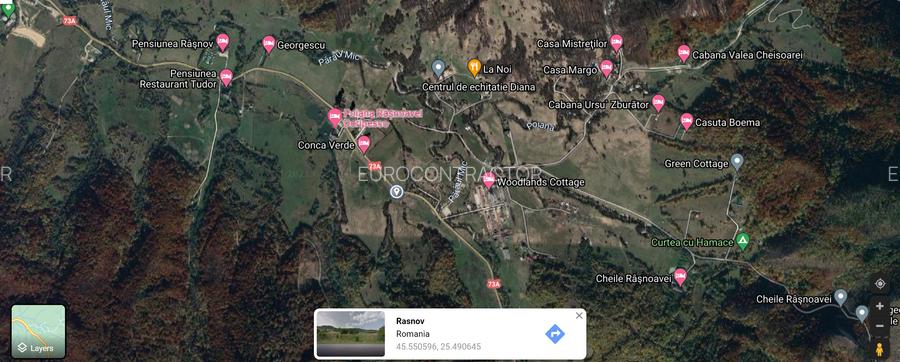 Teren intravilan unic dezvoltare turistica PUZ S+D+P+2,3M hotel, case de vacanta - 6