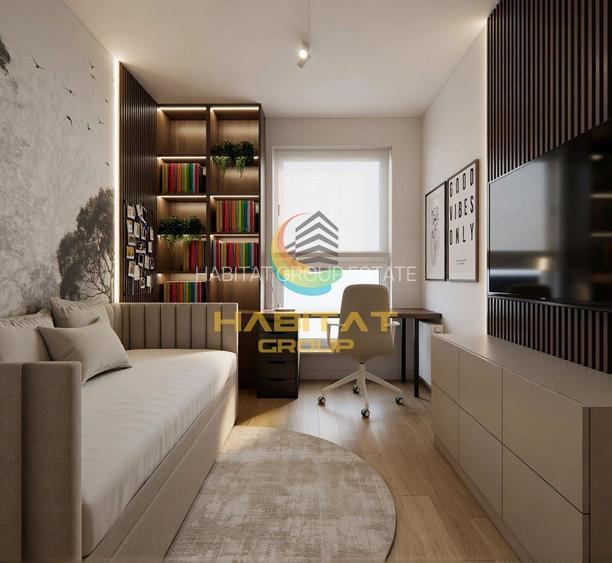 Pallady 2 camere decomandat 61 mp doar 15 min. metrou Teclu - 10