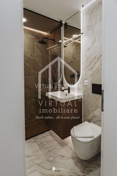 Garsoniera decomandata | LUX |   bloc nou cu lift -priveliste la Munti - 12