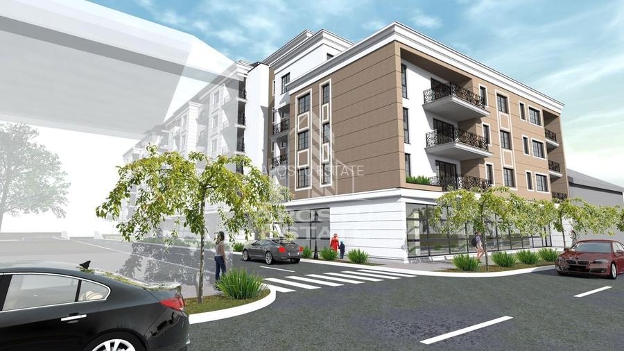 Teren 3.779 mp semicentral, PUZ in lucru,  blocuri + spații comerciale - 2