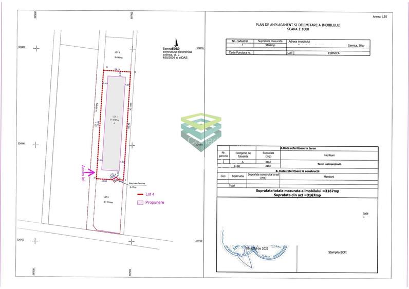 Teren Oxigenului Sector 3  Cernica -Dezvoltare industriala - 1