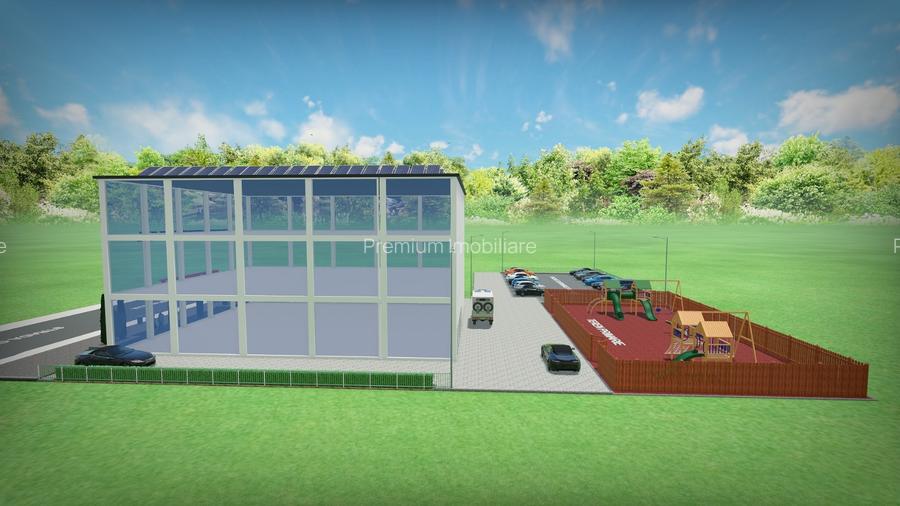 Teren intravilan, 1100 mp, acces stradal, posibilitate constructie clinica - 4