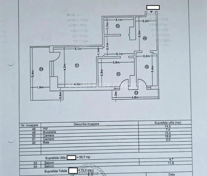 Mamaia Zona Rex Apartament 2 camere decomandat vedere lac si mare - 31