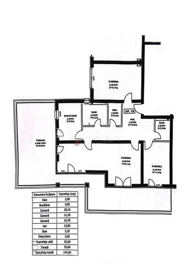 Penthouse Avantgaden 1 | Terasa Generoasa - 9