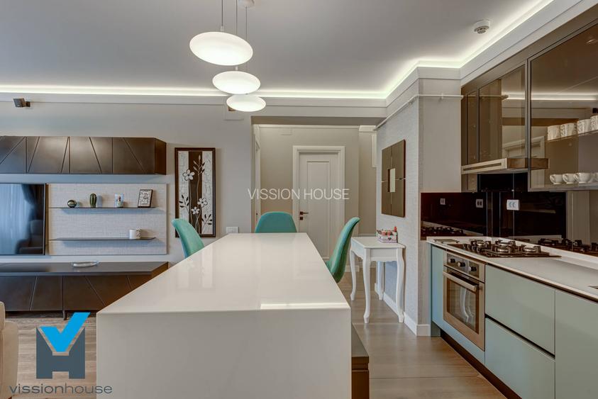 Apartament 3 camere lux în InCity | terasă | 2 băi | parcare subterană - 4