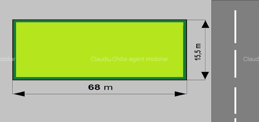 Domnesti-Ilfov,Str. Radului-Mimozei,teren constructii-case-vile cu uttilitati - 4