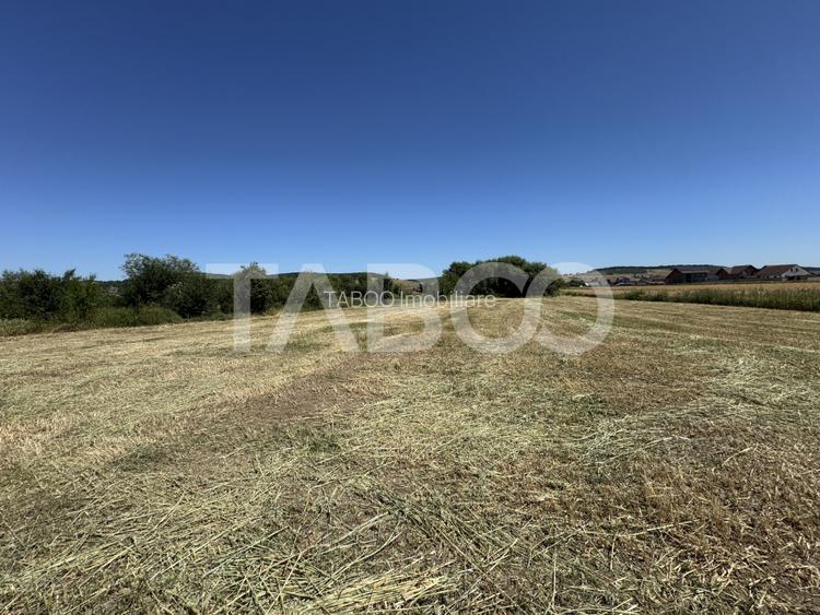 Teren intravilan 3752 mp parcelabil zona fostelor sere Cristian Sibiu - 5