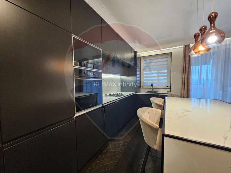 Inchiriez apartament de LUX cu 3 camere terasa, parcare zona Centrala - 21