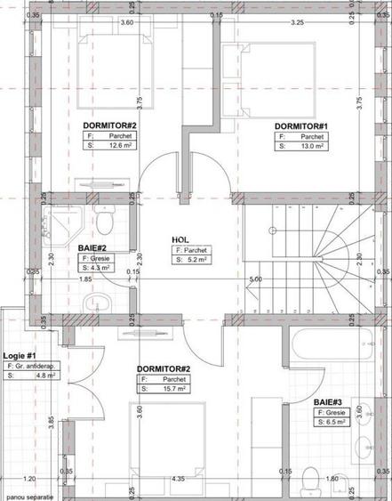 Casa cuplata 4 camere, 114 mp, 100 mp teren, zona Terra - 3