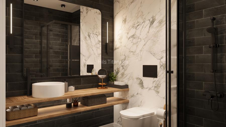 Apartament 3 camere 3A | HILS Titanium Ansamblu rezidential nou - 14