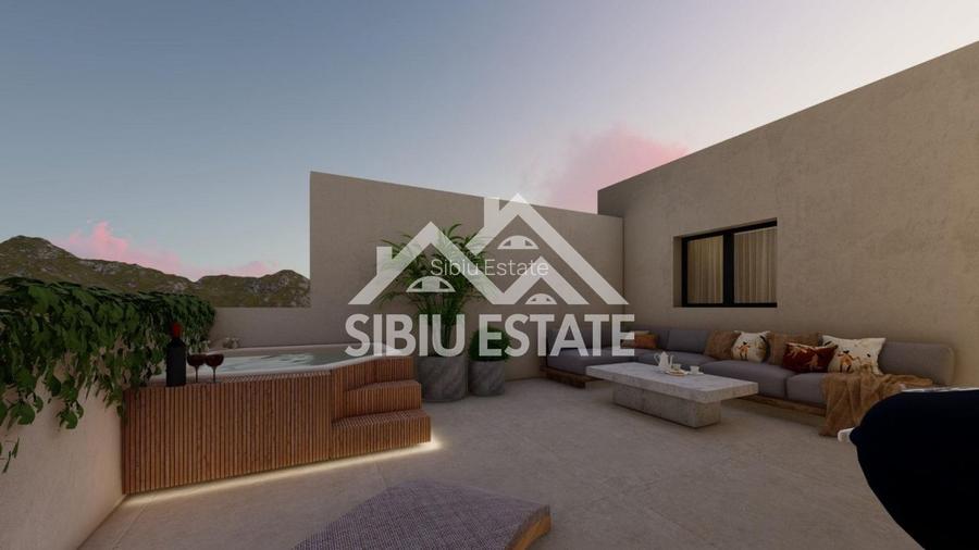 Penthouse de Lux 111mp, 27 terasa , FINISAT LA CHEIE,Selimbar, Sibiu - 10