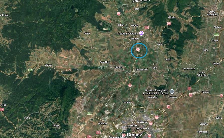 Vanzare teren intravilan industrial, DN 13, 14.450 mp, D: 84 m, PUZ, comision 0% - 4