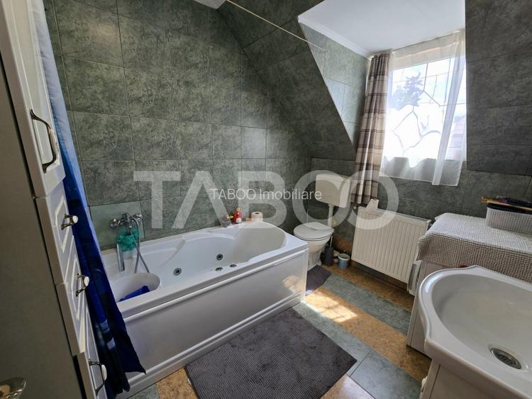 Casa individuala de vanzare teren 457 mp garaj Trei Stejari Sibiu - 7