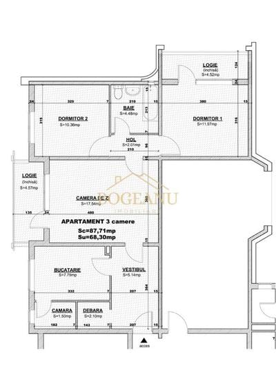 BG79-Apartament 3 cam-Unirii,Parc Botanic-Mall - 19