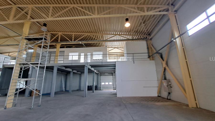 HALA DEPOZITARE CU ETAJ PARTIAL PENTRU BIROURI AMPLASAMENT: OTOPENI - 45