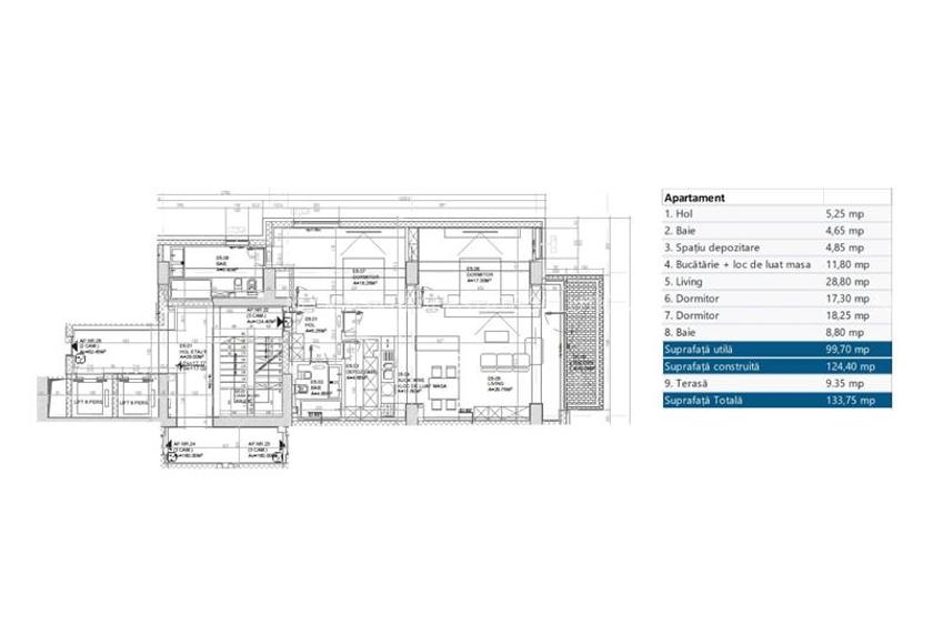 APARTAMENT DE VANZARE IN ZONA FLOREASCA LAC - 12