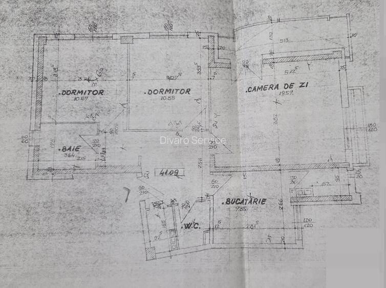 Vanzare apartament trei camere imobil solid Piata Ion Mihalache metrou - 15