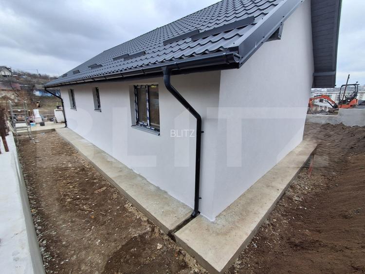 Casa 3 camere, 86mp, 310 mp teren, cu terasa si beci, Visani - 5