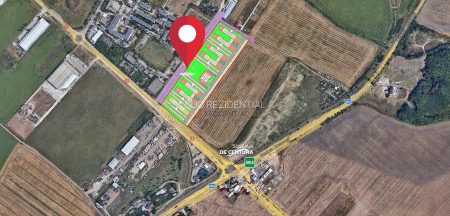 Oportunitate,teren autorizat,8 imobile Ds+P+5E,Sos. Oltenitei-Danubiana - 2